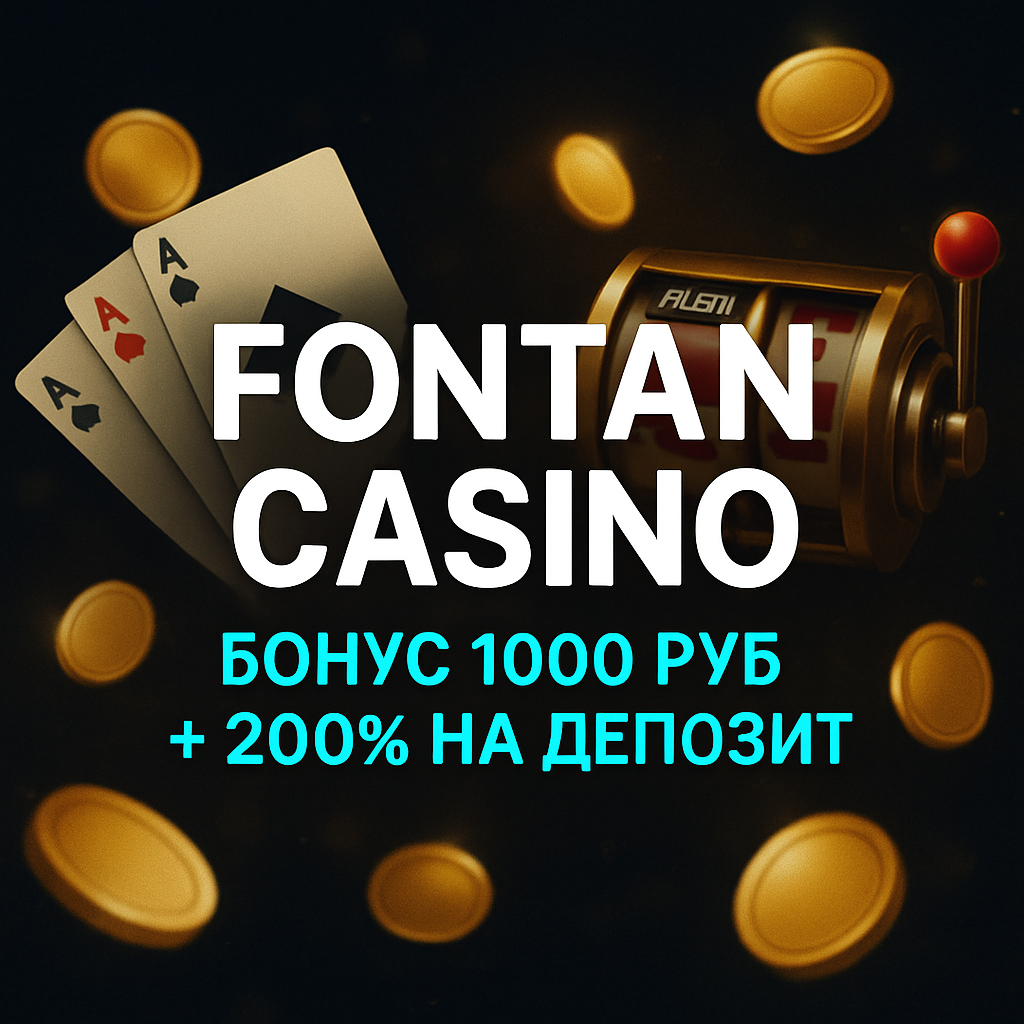 Fontan Casino — официальный сайт казино Фонтан